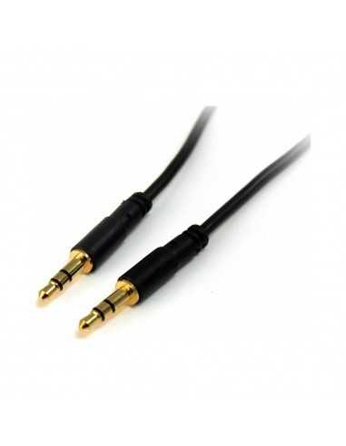 Cable jack 3.5mm startech 1.8m - macho - macho - negro