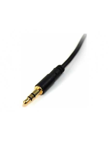 Cable jack 3.5mm startech 1.8m - macho - macho - negro Cable jack 3.5mm startech 1.8m - macho - macho - negro