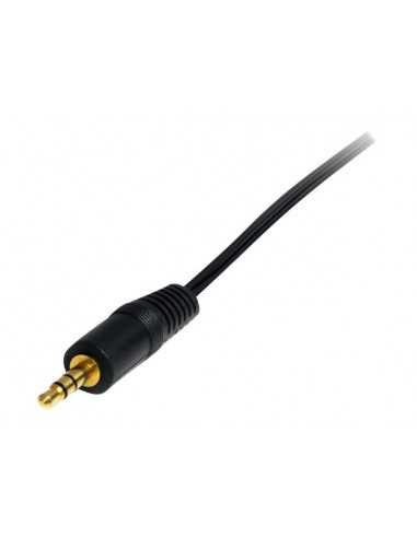 Cable mini jack a rca startech 0.92m - macho - macho - negro
