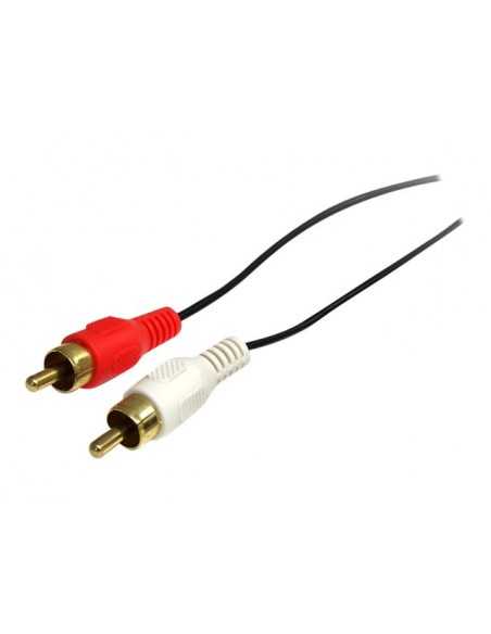 Cable mini jack a rca startech 0.92m - macho - macho - negro Cable mini jack a rca startech 0.92m - macho - macho - negro
