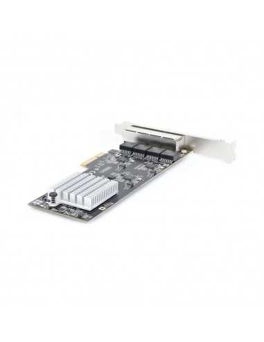 Tarjeta de red startech pr42gi - network - card 4x rj45