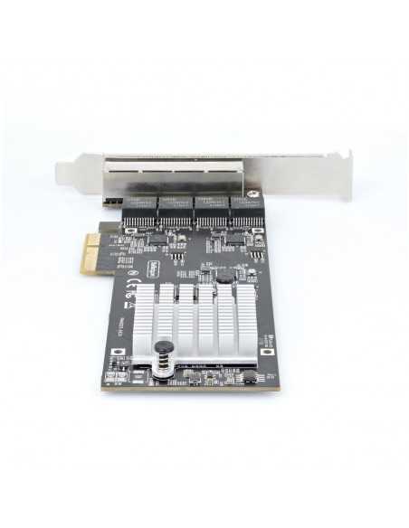 Tarjeta de red startech pr42gi - network - card 4x rj45