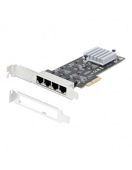 Tarjeta de red startech pr42gi - network - card 4x rj45