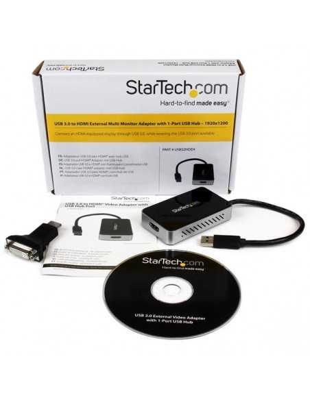 Hub startech usb 3.0 2 en 1 Hub startech usb 3.0 2 en 1