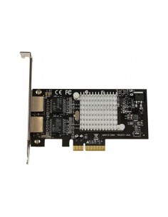 Tarjeta de red startech st2000spexi 2x rj45