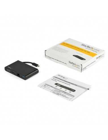 Docking startech usb tipo c 4 en 1