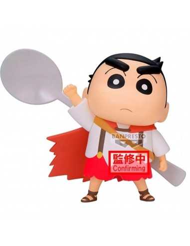 Figura banpresto crayon shinchan the movie super hot! the spicy kasukabe dancers kasukabe boueitai vol.1 ver.a 11cm