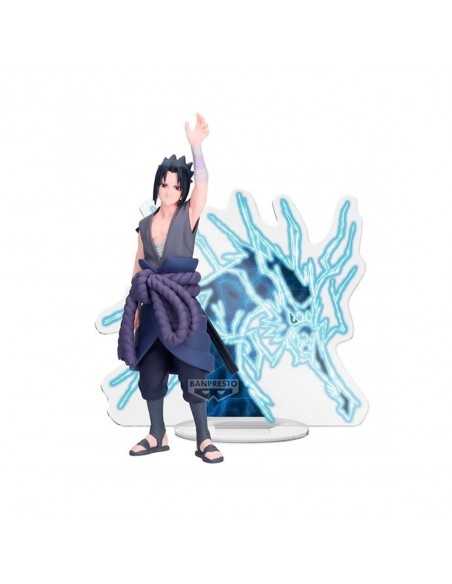 Figura banpresto naruto shippuden panel spectacle lightning from heaven sasuke uchiha 13cm
