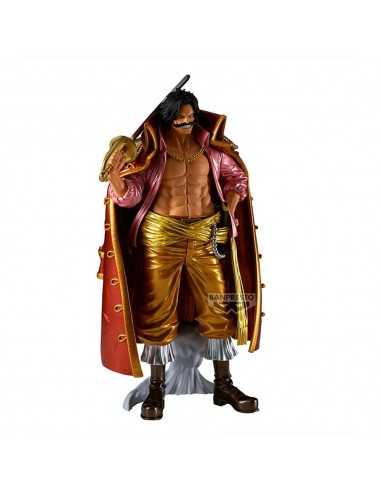 Figura banpresto one piece premium gol d.roger [the metallic] 30cm