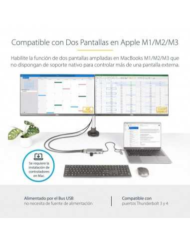 Docking station startech usb tipo c - usb 3.2 5 en 1
