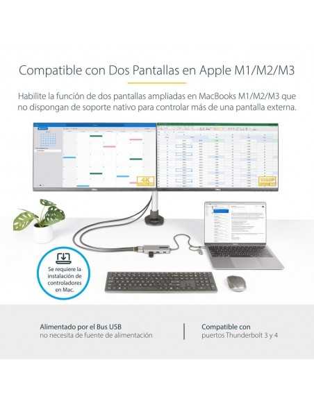 Docking station startech usb tipo c - usb 3.2 5 en 1 Docking station startech usb tipo c - usb 3.2 5 en 1