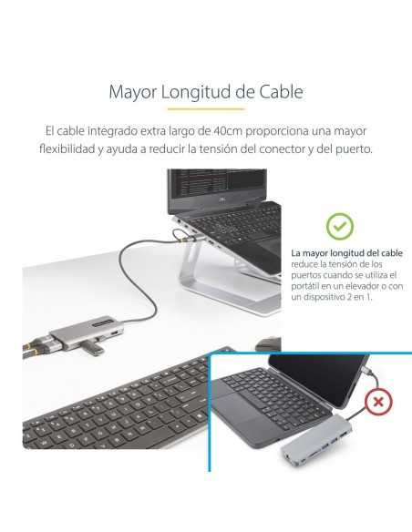 Docking station startech usb tipo c - usb 3.2 5 en 1 Docking station startech usb tipo c - usb 3.2 5 en 1