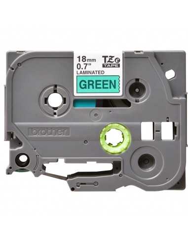 Cinta laminada brother tze741 18mm x 8m