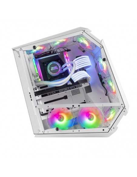 Caja ordenador mars gaming mc51 premium blanco atx 2 x usb 3.0 5 x 120mm argb Caja ordenador mars gaming mc51 premium blanco atx 2 x usb 3.0 5 x 120mm argb