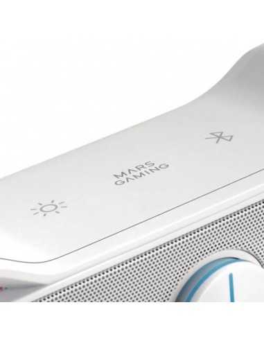Barra de sonido mars gaming msbx 10w rgb blanca