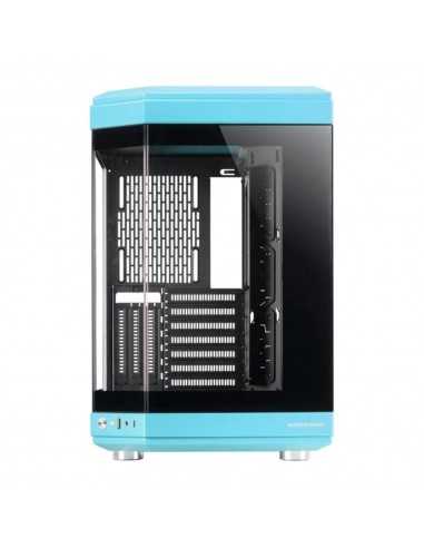 Caja ordenador mars gaming mc - 3t atx cristal templado azul