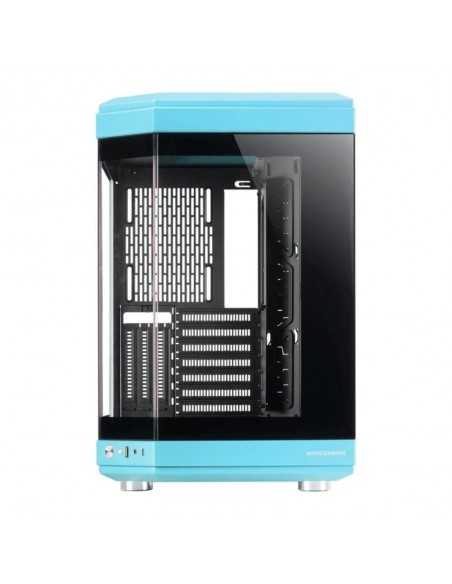 Caja ordenador mars gaming mc - 3t atx cristal templado azul