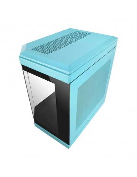 Caja ordenador mars gaming mc - 3t atx cristal templado azul