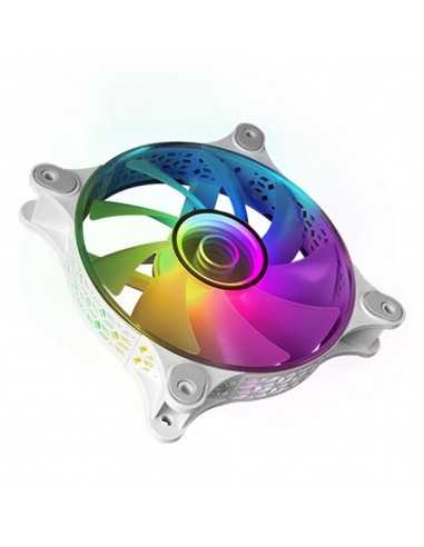 Ventilador mars gaming mf3dkitw 3 x 120mm argb blanco