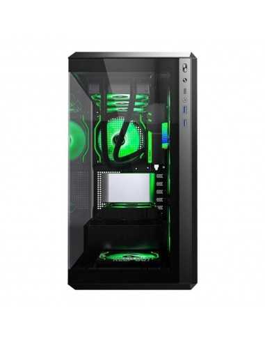 Caja ordenador gaming keep out xc - 905 pro+ matx argb cristal templado negro