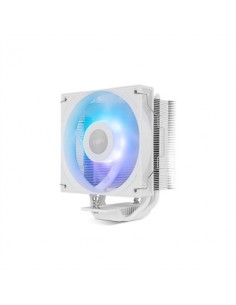 Ventilador disipador nox hummer r - 400 argb blanco