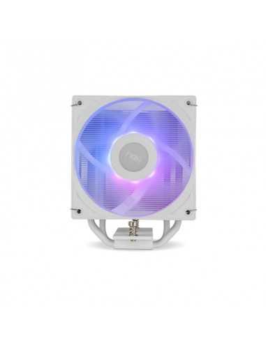 Ventilador disipador nox hummer r - 400 argb blanco