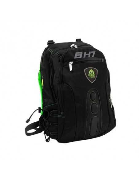 Mochila keep out bk7 gaming verde asas y respaldo acolchados - base antiarañazos