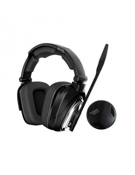 Auriculares con microfono keep out hxair 7.1 effect - wireless - pc - ps3 - ps4 - xbox