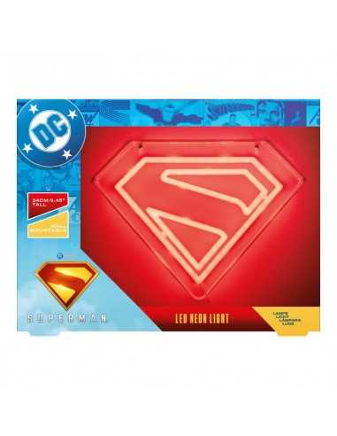Luz de neón led para montaje en pared paladone superman