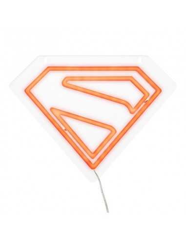 Luz de neón led para montaje en pared paladone superman