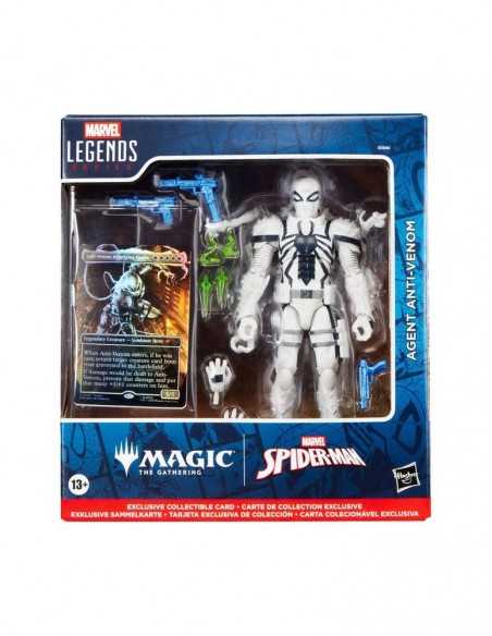 Figura hasbro marvel legends series magic the gathering agent anti - venom