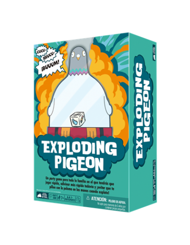Juego de mesa exploding pigeon