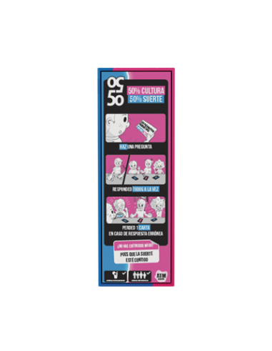 Juego de mesa 50 50
