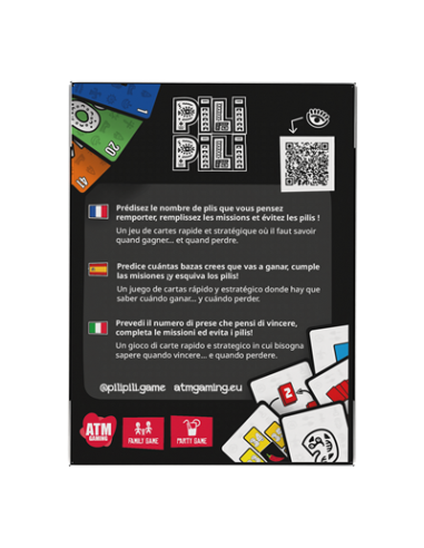 Juego de mesa pili pili