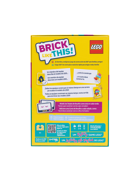 Juego de mesa brick like this
