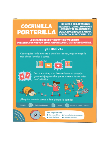 Juego de mesa cochinilla porterilla