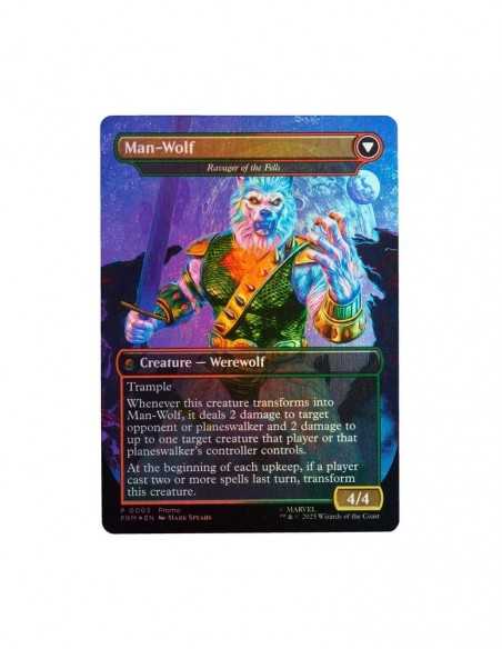 Figura hasbro marvel legends series magic the gathering man - wolf Figura hasbro marvel legends series magic the gathering man - wolf