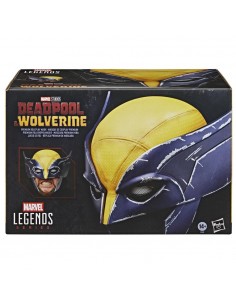 Réplica casco premium hasbro marvel tudios deadpool & wolverine - wolverine