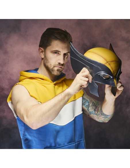 Réplica casco premium hasbro marvel tudios deadpool & wolverine - wolverine