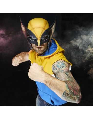 Réplica casco premium hasbro marvel tudios deadpool & wolverine - wolverine