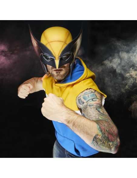 Réplica casco premium hasbro marvel tudios deadpool & wolverine - wolverine
