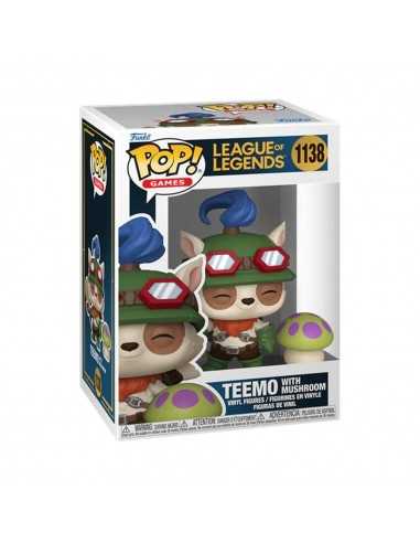 Funko pop & buddy league of legends teemo con champiñon