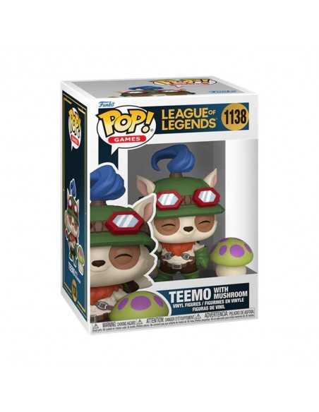 Funko pop & buddy league of legends teemo con champiñon