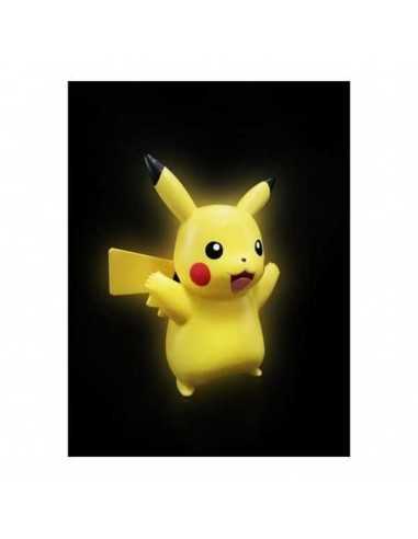 Lampara led teknofun madcow entertainment pokemon pikachu happy 25 cm touch sensor