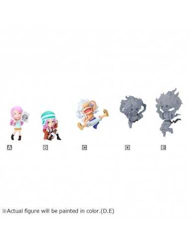Figura banpresto one piece world collectable 1 unidad aleatoria jewelry bonney history