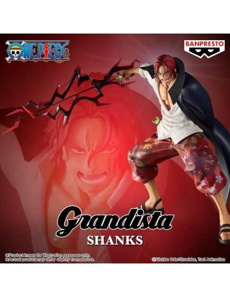 Figura banpresto one piece grandsita shanks special edition