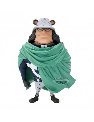Figura banpresto one piece mega world collectable figure bartholomew kuma