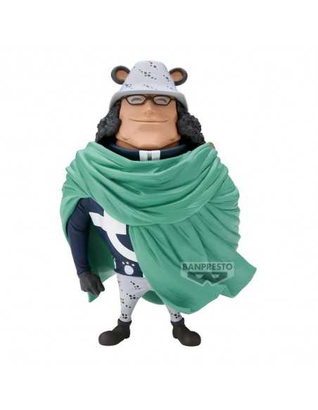 Figura banpresto one piece mega world collectable figure bartholomew kuma