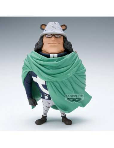Figura banpresto one piece mega world collectable figure bartholomew kuma