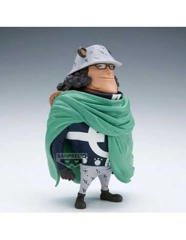 Figura banpresto one piece mega world collectable figure bartholomew kuma
